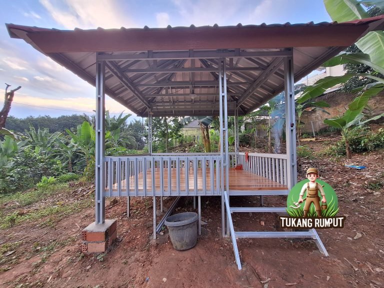 Biaya Buat Gazebo Baja Ringan | Jasa Pembuatan Gazebo Baja Ringan