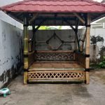 Jual Saung Bambu 2x2 Halaman Kecil: Simpel dan Fungsional