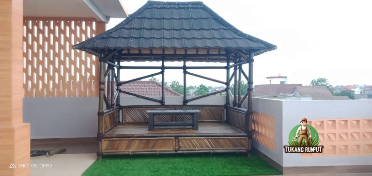 Saung Bambu 3 x 3