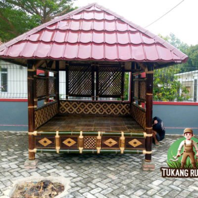 saung bambu 2x3