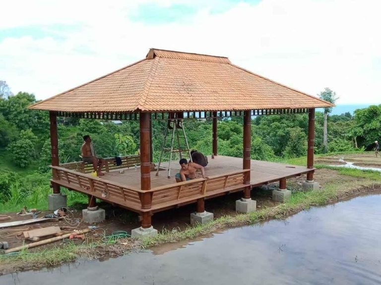 Jasa Pembuatan Gazebo Kabupaten Tangerang Harga Murah Siap Pasang