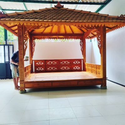 Gazebo Kayu Jati 2.5x2.5