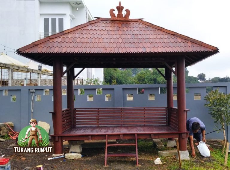 Jasa Pembuatan Gazebo Bojongsari Harga Murah Free Survey