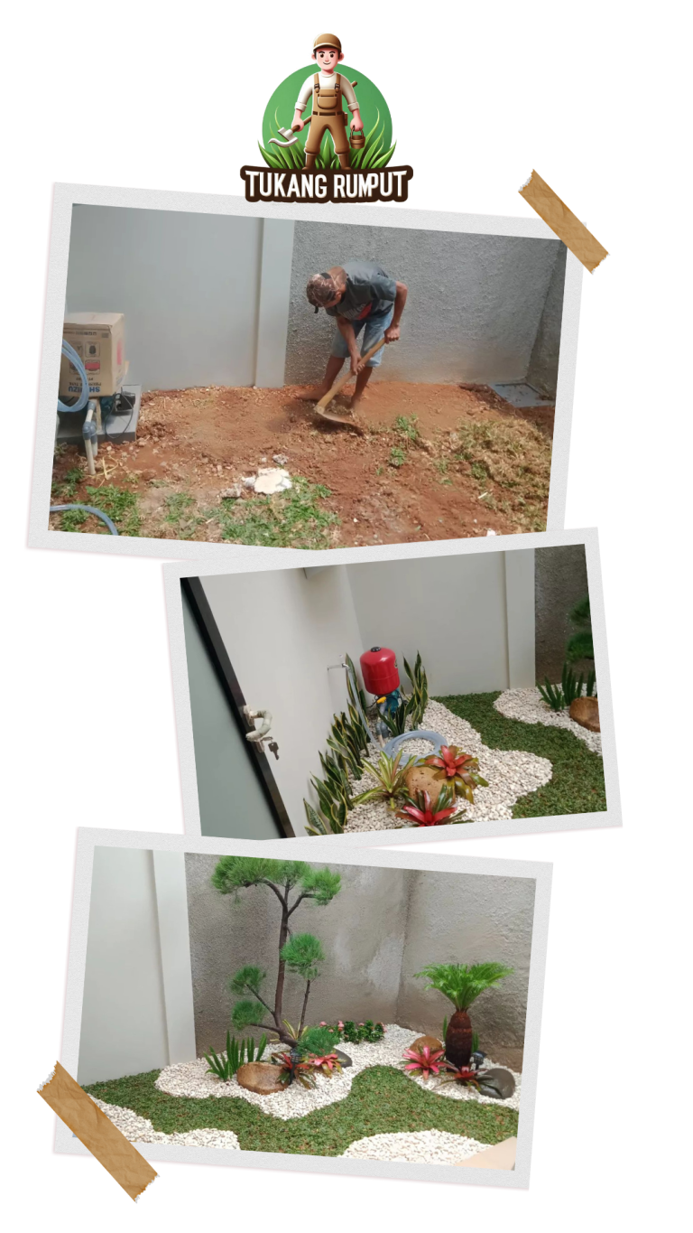 Hasil Pekerjaan Taman