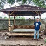 Jual Saung Bambu 3x3 Ruang Santai Nuansa Alam untuk Rumah
