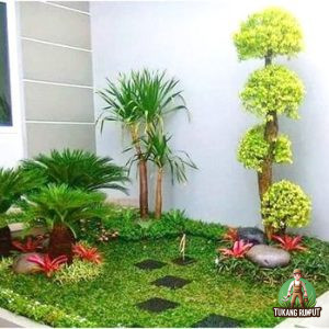 Taman Minimalis depan rumah
