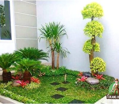 Taman Minimalis depan rumah