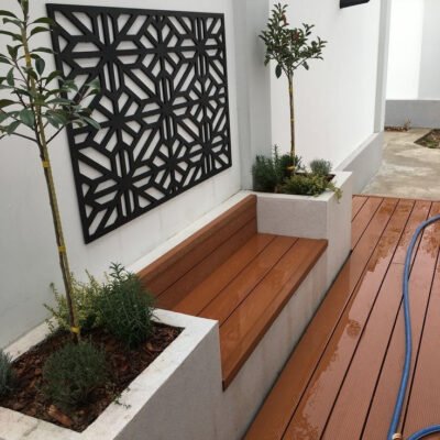Bangku Taman Kayu Bengkirai Outdoor