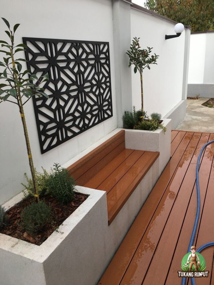 Bangku Taman Kayu Bengkirai Outdoor