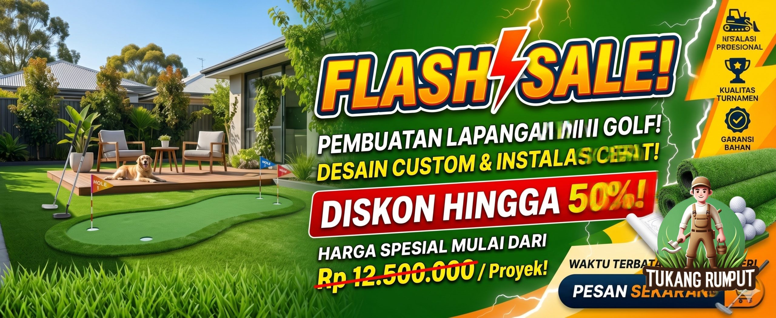 Promo Pembuatan Mini Golf