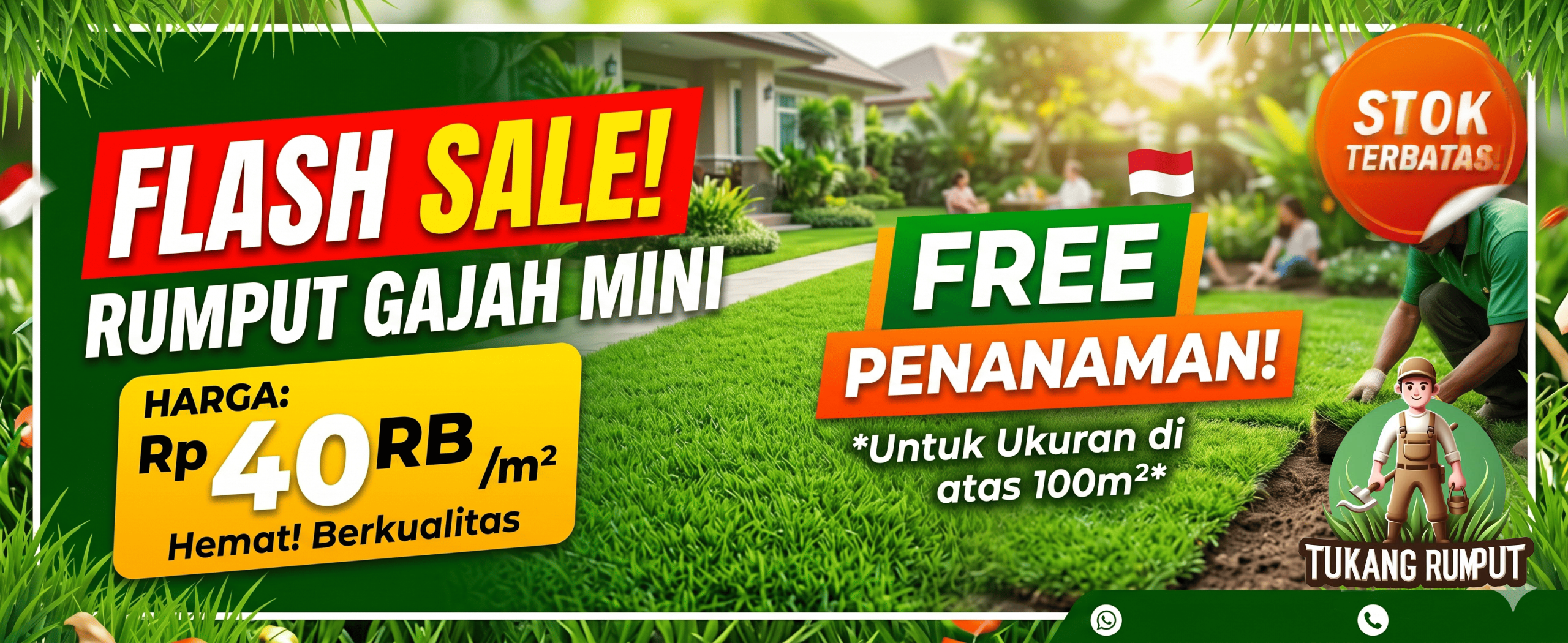 Promo Penanaman Rumput