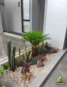 Taman Kering Minimalis