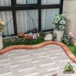 Pembuatan Taman dengan Tanaman Artificial