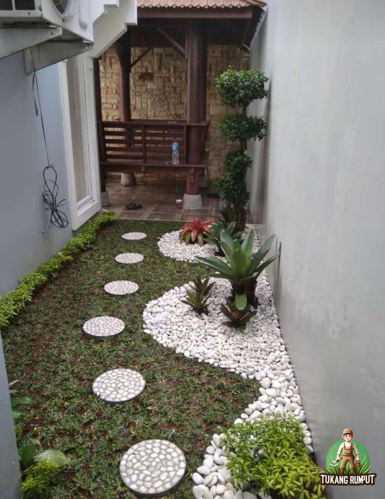 pembuatan taman rumah Sentul