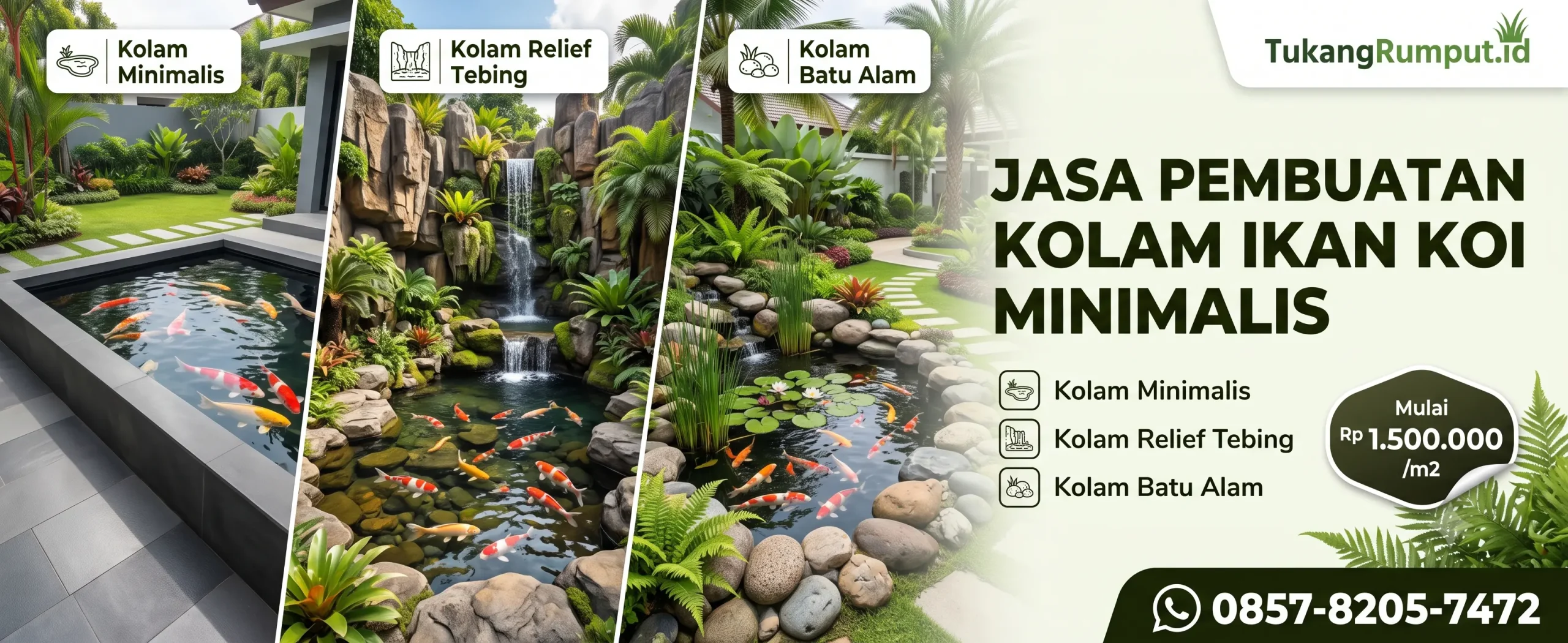 Bener Promosi Untuk jasa Kolam Ikan