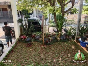Hasil Pemasangan Taman di Bogor